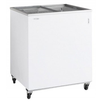 Freezers with the glass lid TEFCOLD