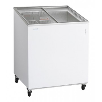 Freezers with the glass lid TEFCOLD