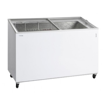 Freezers with the glass lid TEFCOLD